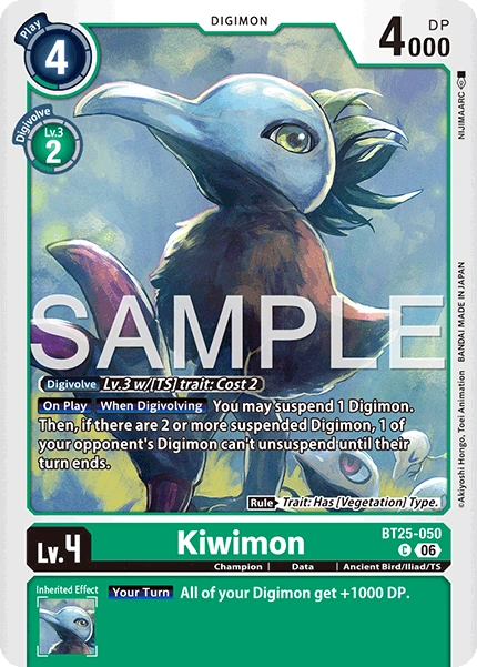 Kiwimon BT25-050