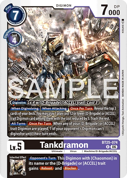 Tankdramon BT25-074