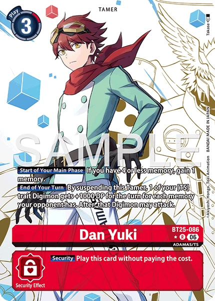 Dan Yuki BT25-086 (Alternate Art)