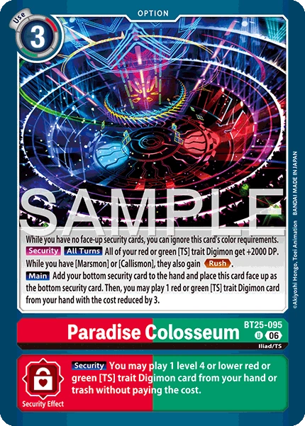 Paradise Colosseum BT25-095
