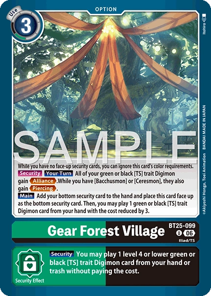 Gear Forest Village BT25-099