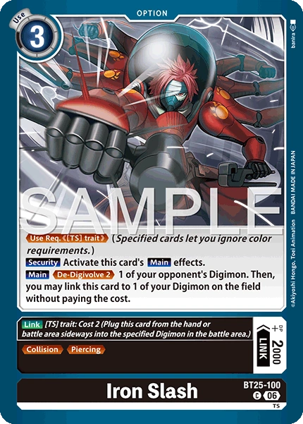 Iron Slash BT25-100