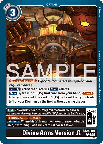 Divine Arms Version BT25-101