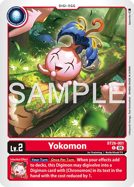 Yokomon BT26-001