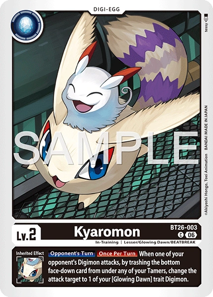 Kyaromon BT26-003