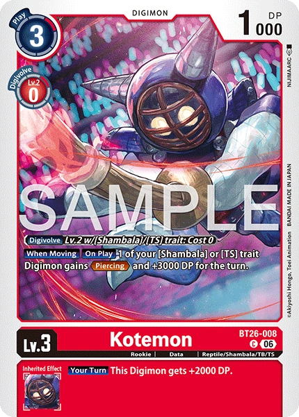 Kotemon BT26-008