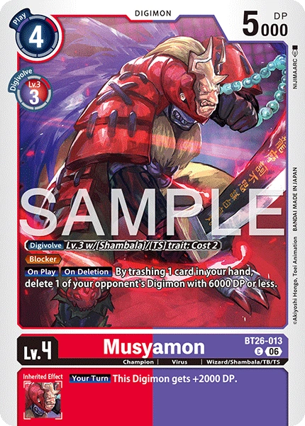 Musyamon BT26-013