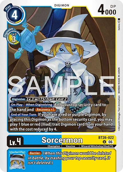 Sorcermon BT26-022