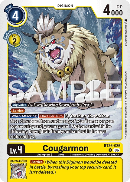 Cougarmon BT26-026
