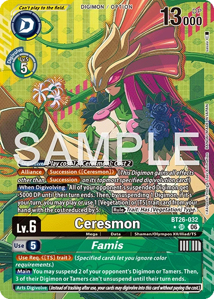 Ceresmon/Famis BT26-032 (Alternate Art)
