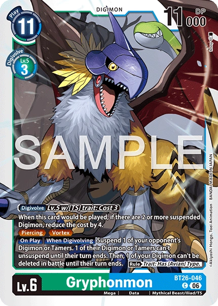 Gryphonmon BT26-046