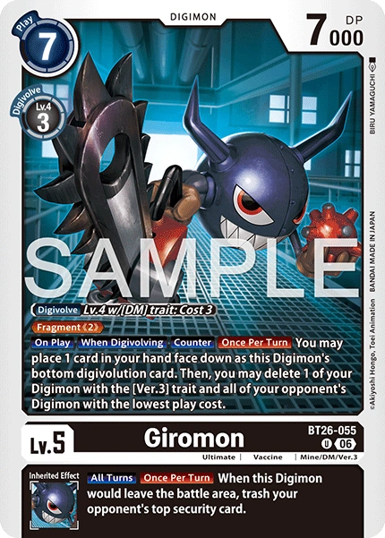 Giromon BT26-055