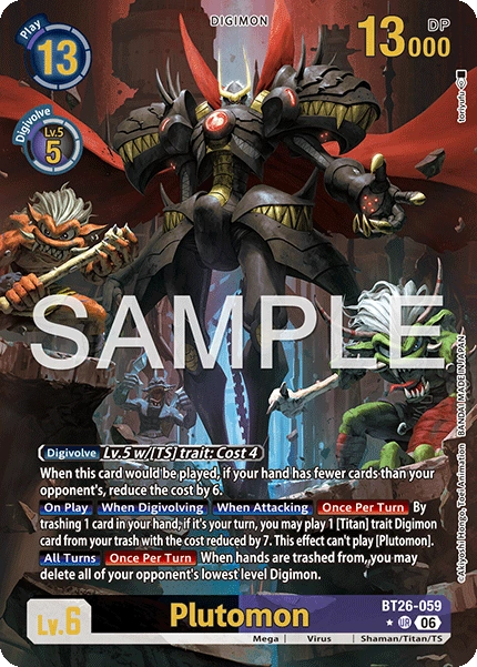 Plutomon BT26-059 (Alternate Art)