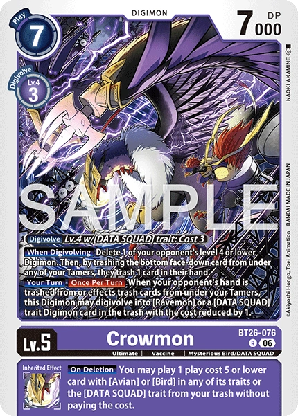 Crowmon BT26-076