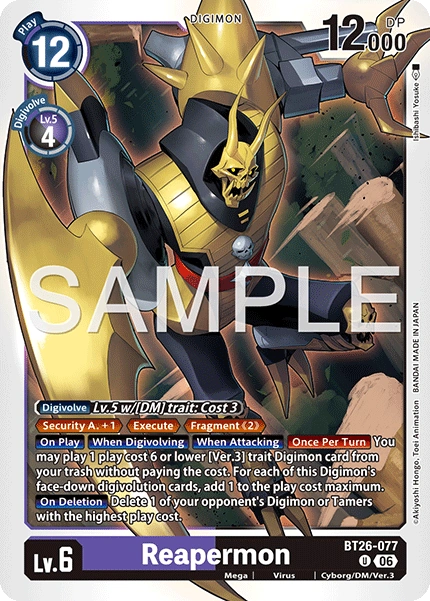 Reapermon BT26-077