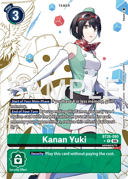 Kanan Yuki BT26-090 (Alternate Art)