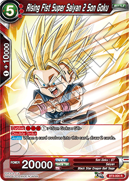 Rising Fist Super Saiyan 2 Son Goku BT3-004