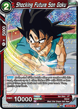 Shocking Future Son Goku BT3-007