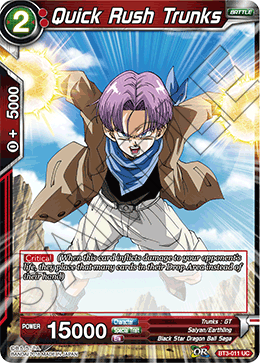 Quick Rush Trunks BT3-011