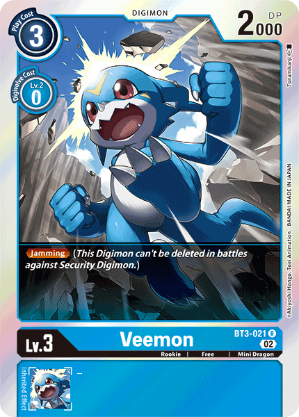 Veemon BT3-021-RB1
