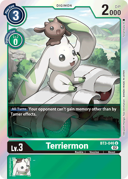 Terriermon BT3-046-RB1