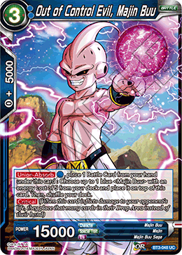 Out of Control Evil, Majin Buu BT3-048