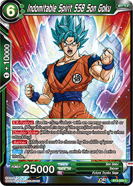 Indomitable Spirit SSB Son Goku BT3-059