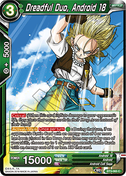 Dreadful Duo, Android 18 BT3-065