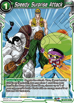 Speedy Surprise Attack BT3-081