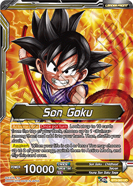 Son Goku // Uncontrollable Great Ape Son Goku BT3-083