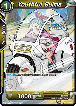 Youthful Bulma BT3-095