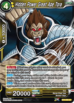Hidden Power Great Ape Tora BT3-096