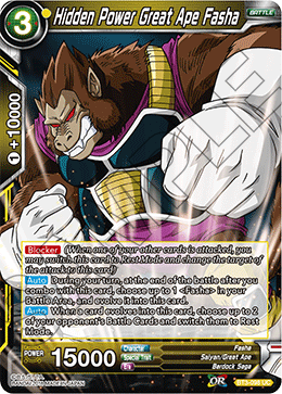 Hidden Power Great Ape Fasha BT3-098