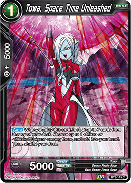 Towa, Space Time Unleashed BT3-115