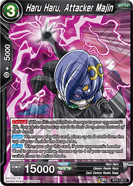 Haru Haru, Attacker Majin BT3-120