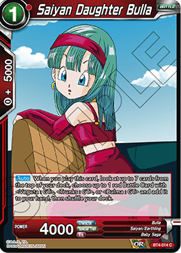 Saiyan Daughter Bulla BT4-014