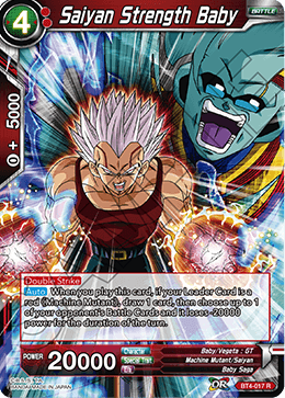 Saiyan Strength Baby BT4-017