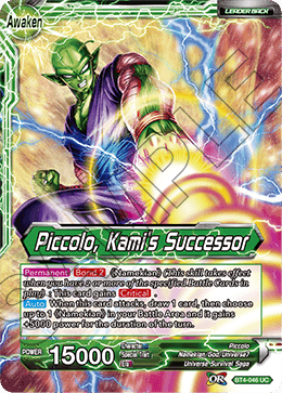 Piccolo // Piccolo, Kami's Successor BT4-046