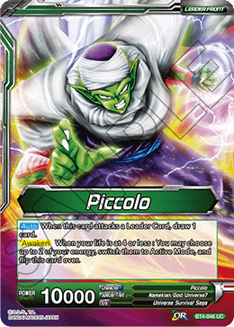 Piccolo // Piccolo, Kami's Successor BT4-046