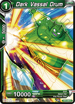 Dark Vassal Drum BT4-066