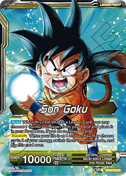 Son Goku // Legacy Bearer Son Goku BT4-072