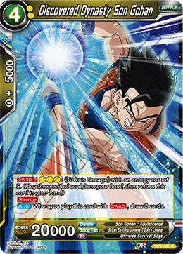 Discovered Dynasty Son Gohan BT4-083