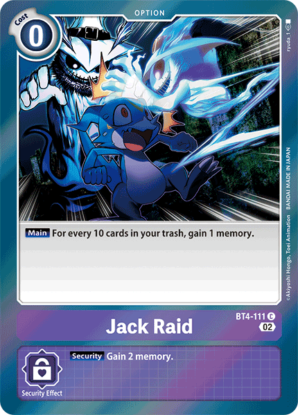 Jack Raid BT4-111-RB1
