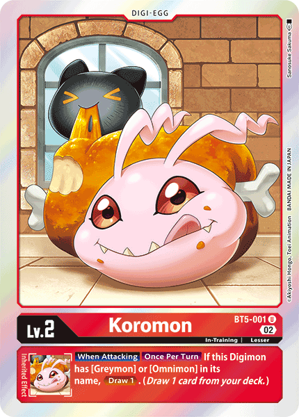 Koromon BT5-001-RB1