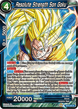Resolute Strength Son Goku BT5-030