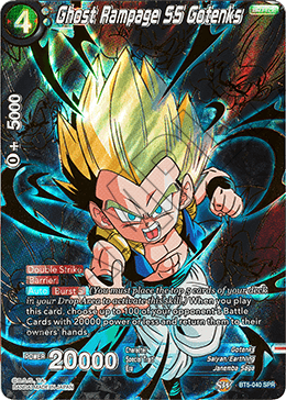 Ghost Rampage SS Gotenks BT5-040 (Special Rare)