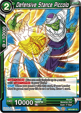 Defensive Stance Piccolo BT5-061