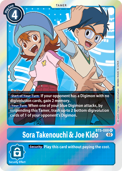 Sora Takenouchi & Joe Kido BT5-088-RB1