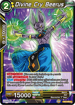 Divine Cry Beerus BT5-089