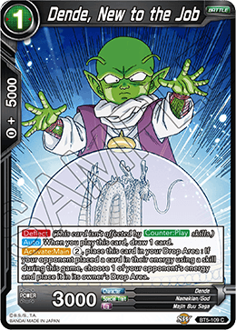Dende, New to the Job BT5-109